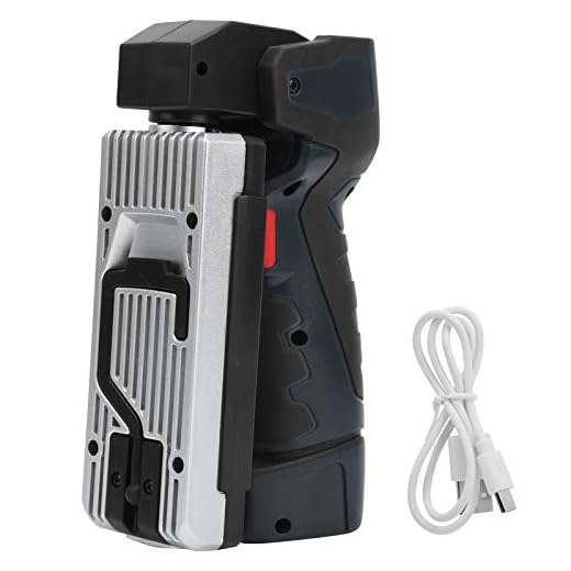 Laddningsbart arbetsbelysning, USB-batteri Arbetsbelysning USB för Android-uttag Laddar starkt magnetiskt drag Litiumbatteri 18650 2000HA för Luz Led