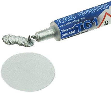 AABCOOLING Thermal Grease 1-1g - Thermal Paste for Heat Dissipation From CPU, Processor Paste, Heatsink Compound, CPU Paste, Thermal Pad 4.8 W/mK