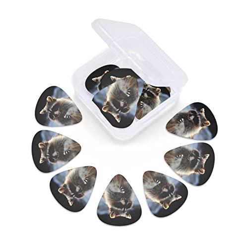 Médiators de guitare 12-Pack médiators mignons de raton laveur pour guitare électrique guitare acoustique diverses… - Les Beatles, Paul McCartney, John Lennon, RIngo Starr, George Harrison Médiators de guitare 12-Pack médiators mignons de raton laveur pour guitare électrique guitare acoustique diverses… – Image 6