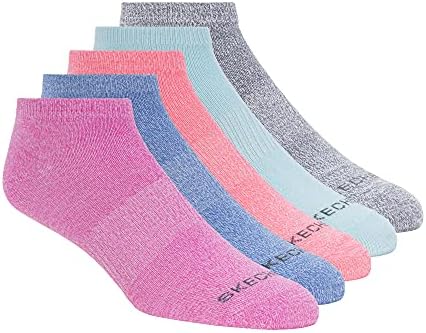 Skechers Womens 5 Pack Low Cut Socks