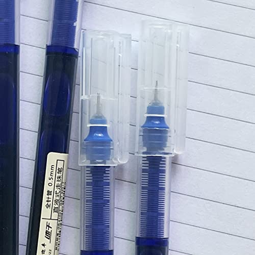 5 bolígrafos roller de tinta líquida punta extra fina pack miniatura 4