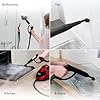 Ewbank Dynamo Steam Cleaner for Chemical-Free Cleaning, Multipurpose with Attachments, Portable, Multi-surface, For Carpets, Tiles, Bathrooms, Floors, and More, Red, SC1000