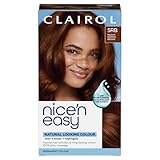 Clairol Nice’n Easy Crème, Natural Looking Permanent Hair Dye, 5RB Medium Reddish Brown, 177ml
