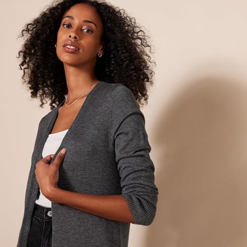 Image of Amazon Essentials Women's Lightweight Long Sleeve Open-Front Cardigan Sweater (Available in Plus Size)