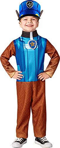 Disfraz Paw Patrol The Movie Chase para niño talla S miniatura 1
