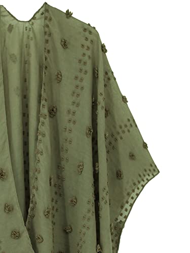 Image of Moss Rose Women Summer Bikini Kimono Bathing Suit Cover Ups for Swimwear