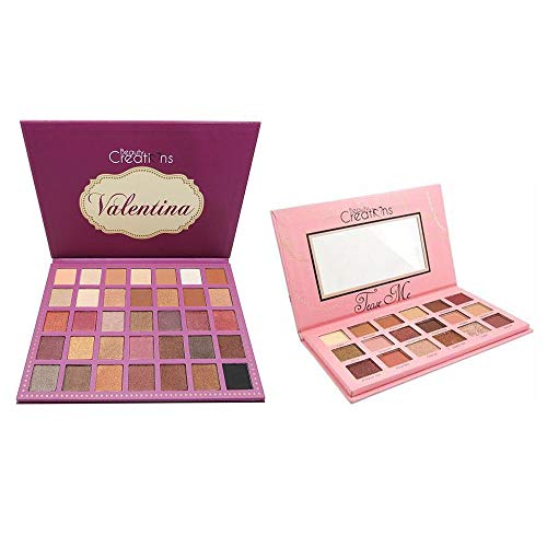 Beauty Creations 35 Color Valentina Eyeshadow Palette + Tease Me Palette