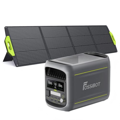 FOSSiBOT F1800 with 200W Solar Panel