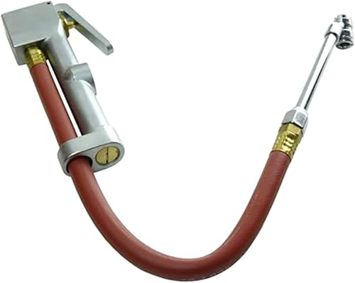 Miniatura 8 de K Tool International 89002 Medidor de inflado de neumáticos con portabrocas de doble cabezal para garajes, taller de reparación y bricolaje,