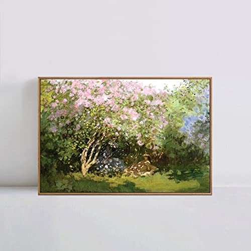 Peinture diamant 5D grand format 50x100cm motif arbre à fleurs multicolore broderie perles