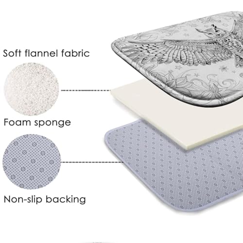 Tapis de bain lavable en machine ultra absorbant et doux M - 6