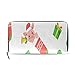 Produktbild Enhusk Piggy Pig Sock Geschenk lange Passport Clutch Geldbörsen Reißverschluss Brieftasche Fall Handtasche Geld Veranstalter Tasche Kreditkarteninhaber für Dame Frauen Mädchen Männer Reisen Geschenk
