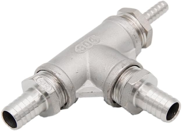 Inline Oxygenation/Aeration Assembly Homebrew Kegging 2.0 Micron Oxygenation Stone 1/2"Barb