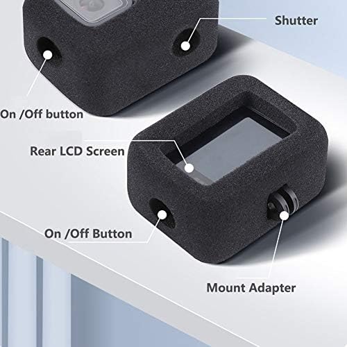 Windslayer Cover for GoPro Hero11 Hero 10 Hero 9 Wind Noise Reduction Sponge Video Muffler Housing Case