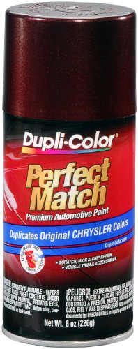 Image of Dupli-Color EBCC04167-6 PK Director Red Metallic Perfect Match Automotive Paint for Chrysler Vehicles - 8 oz. Aerosol, (Case of 6)