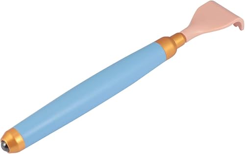 Miniatura 2 de HEALLILY Rascador de espalda extensible masajeador de espalda de mango largo auto masajeador para el hogar amigos familia azul