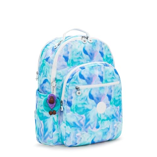 Image of Kipling Women's Seoul Extra Large 17 inch Laptop Backpack, Durable, Roomy with Padded Shoulder Straps, Built-In Protective Sleeve