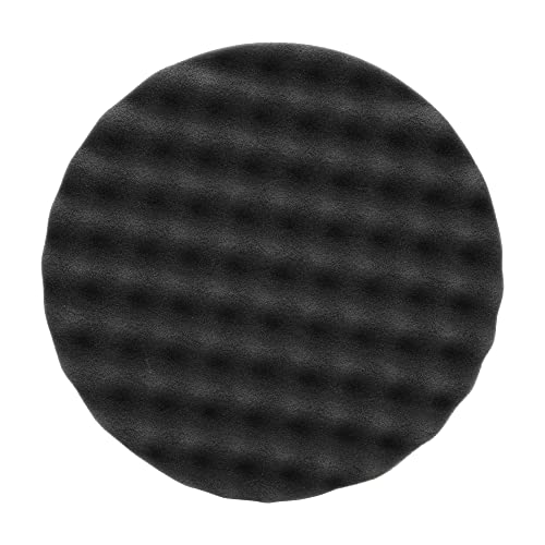 3M Perfect-It Foam Polishing Pad, 05738, 8 in, 1 Pad, Single Sided, Black, Waffle Face, Buffing and Polishing