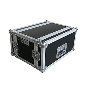 25 cm, 5U Flightcase con cierre de mariposa
