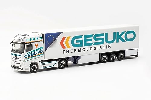 Maquette Camion Mercedes-Benz Actros Herpa Miniature d'Exception