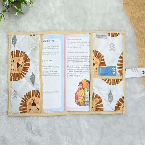 Capa Para Caderneta de Vacinação Bebê/Capa Protetora/Vacinas/Porta Documentos Bebê/Menino Menina (Le