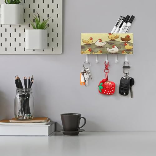 Soporte para llaves de pared para el recibidor de tu hogar moderno 6