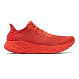 New Balance Men's 1080v11, Ghost Pepper/Velocity Red, 7.5