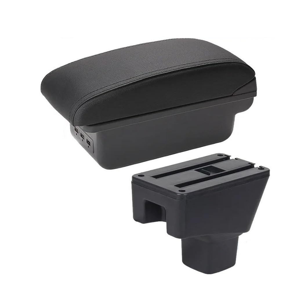 Yulegudi B2 Black Line 3Usb Car Armrests For Suzuki For Sx4 Car Armrest Box