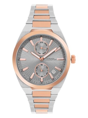 Image of French Connection Celestial Grey7C Round Dial Mens Mult Function Watch FCH03RTM