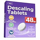 Skyis 48 Descaling Tablets Baby Bottle Washer Cleaner Tablets Compatible with Baby Bottle Washers Baby Bottle Sterilizers Warmers and Formula Makers Effective Cleaner for Limescale and Residue