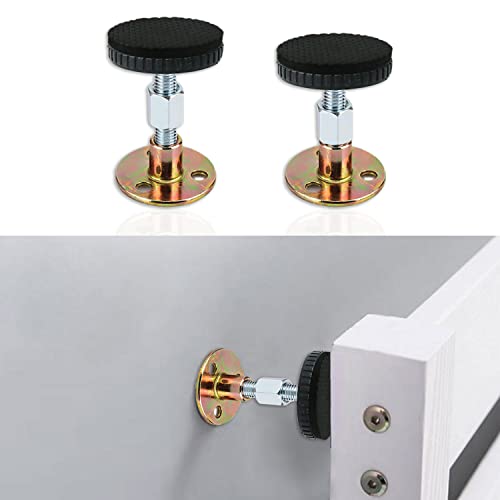 Spasaling 2Pcs Headboard Stoppers,Bed Frame Anti-Shake Tool Adjustable Bed Spacer Couch Spacers Sofa Spacer For Wall (2Pcs:30-65Mm) #TOP5