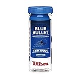 Wilson Blue Bullet Racket balls '3 Balls per Can'
