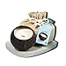Coco-Candle, Long Burning - Over 50 Hours, Wood Wicked Candles Purely Unscented, Eco-Friendly Soy Candles for Home. 300g (Clean Bloom)