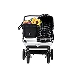 Mountain Buggy Duet V3-59 Grid Kinderwagen, doppelseitig mit 4 Rädern