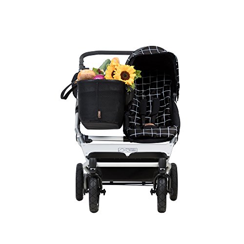 Mountain Buggy Duet V3-59 Grid Kinderwagen, doppelseitig mit 4 Rädern