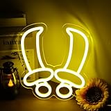 ASDGGBL Monsiter Hunter Neon Sign for Wall Decor, USB Powered Monsiter Huntering Weapon Neon Light Sign with Dimmable Switch,Light Up Dual - Bladed weapons Neon Sign