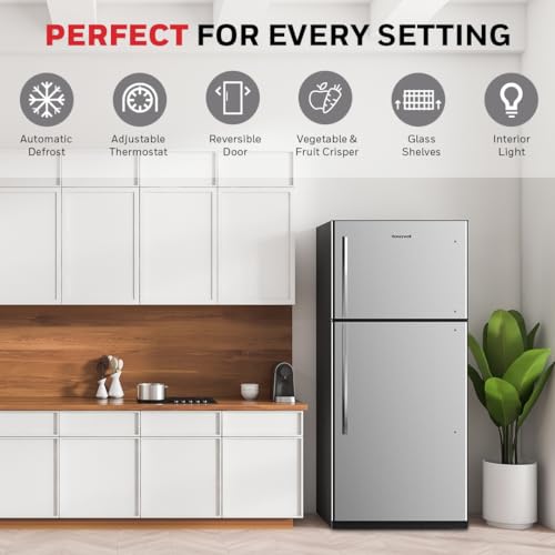 Honeywell H18TFW Top Freezer Refrigerator thumb #1