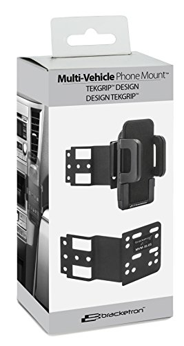 Bracketron Car Mount For Universal/Smartphones - Black #TOP6