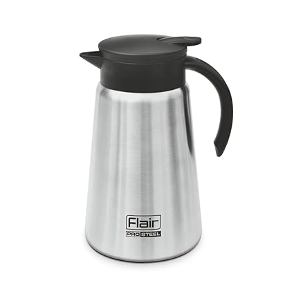 Flair Latte Vacuum Insulated Steel Kettle 1000 ML (Black)