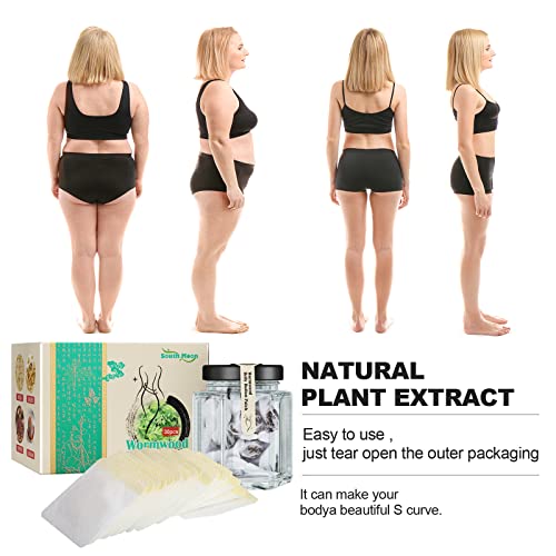 Weight-Loss-Sticker-Slim-Patch-Belly-Fat-Burner-Tighten-Slimming-Wonder-Patch-Buckets-Waist-Waist-Abdominal-Fat-AwayQuick-Slimming-and-Shaping-30pcs-60pcs