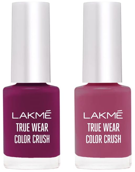 LAKMÉ True Wear Glossy Finish Color Crush 403 6Ml & True Wear Color Crush 236 6Ml Combo-image-34