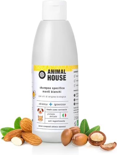 Animal House Shampoo per Manti Bianchi, 1