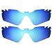 IMYTPFT 2 Compatible/Replacement for Lenses oakleys Radar Path Vented Blue Polarized