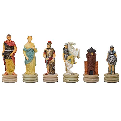 The Regency Chess Company Ltd EL húngaros VS Turco Pintado a Mano con Tema Piezas de ajedrez por italfama