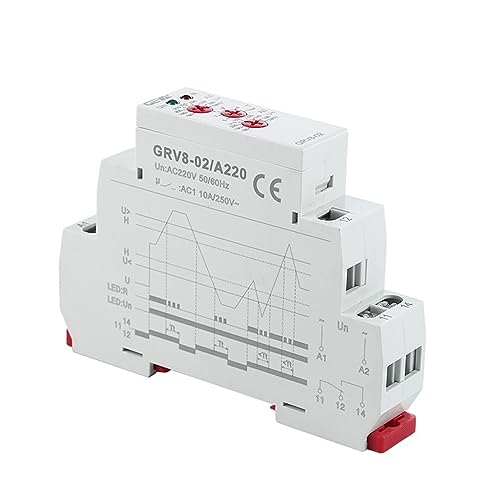 Relais de protection de tension monophasé GRV8-01/02 DC 12V DC 48V AC 220V - 5