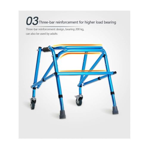 Déambulateur pour enfants handicapés pliable support marche debout