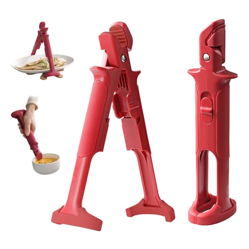 Wixovo 2-en-1 Pince pour Air Fryer,Pince Multifonctions Anti-brûlure en Silicone,pince isolante en silicone, Plateaux à Pizza, Micro-ondes,pince silicone air fryer,Bols Chauds