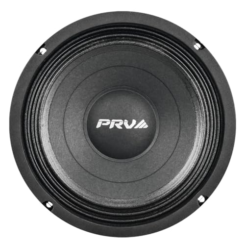 Image of PRV AUDIO 8MB450-4 v2 8 inch Mid Bass Speaker 4 Ohm Pro Audio Speaker 93.5dB 450 Watts 2 inch Voice Coil (Single)