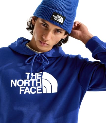 Image of THE NORTH FACE Men's Evolution Half Dome Hoodie | Sweatshirt With 2 Piece Hood, Adjustable Drawcord, Kangaroo Hand Pocket
