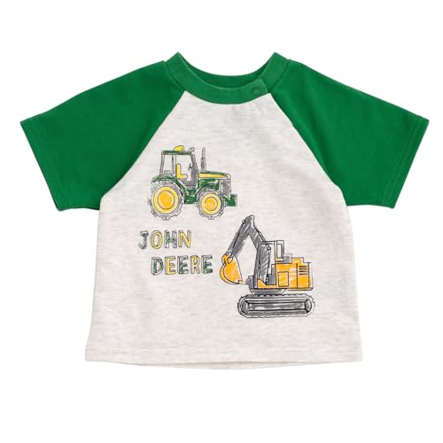 Image of John Deere Boys' 2-Piece T-Shirt and Shorts Set for Baby & Kids